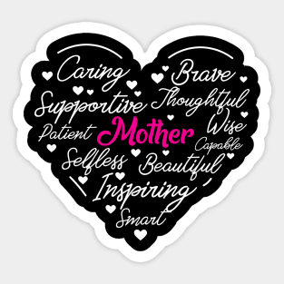 Mothers Day Funny Mother Definition Sticker